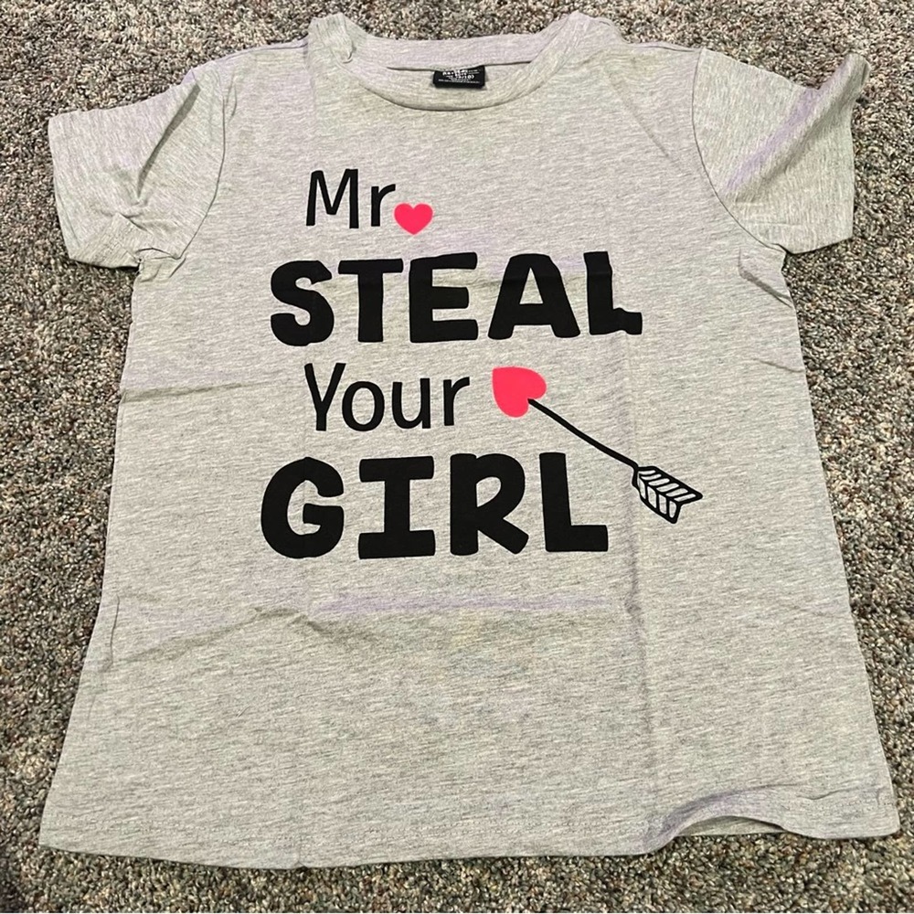 NWOT Revolution Boys Mr Steal Your Girl Tee Shirt Size 8 - 10